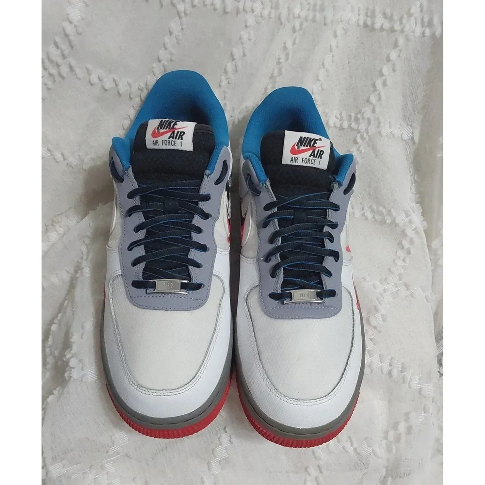 Nike Air Force 1 Mens 9.5 "Time Capsule" aka the Script Swoosh Pack CT1620-100 - Picture 5 of 8